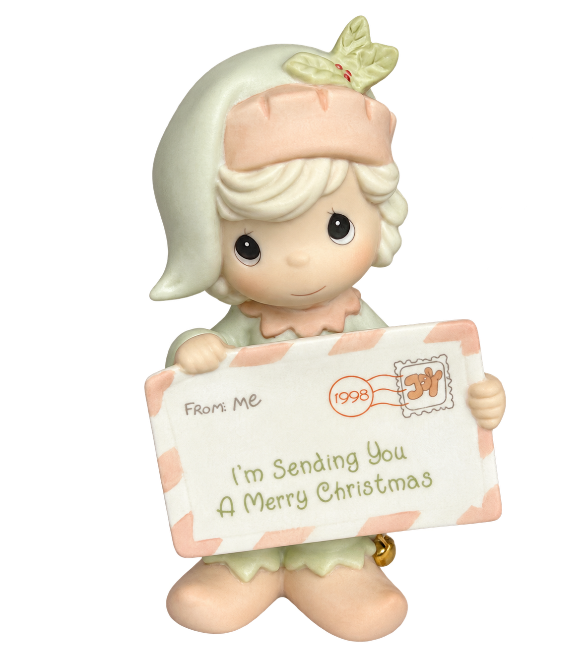 Precious Moments I'm Sending You A Merry Christmas #455601 transparent product image