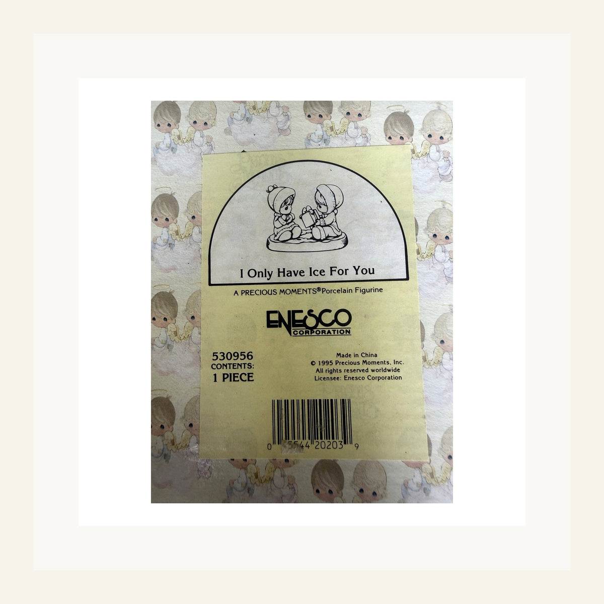 Precious Moments #530956 original box label